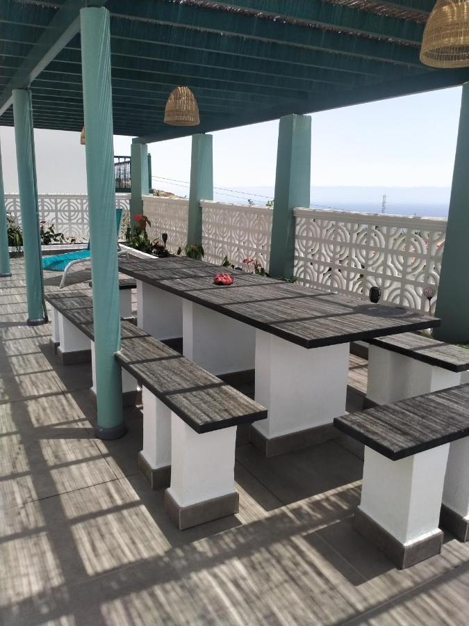 ブレーニャ・バハCasa Nine Con Piscina Vacacional La Palmaアパートメント エクステリア 写真
